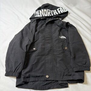 The North Face Kids Black Hooded Raincoat